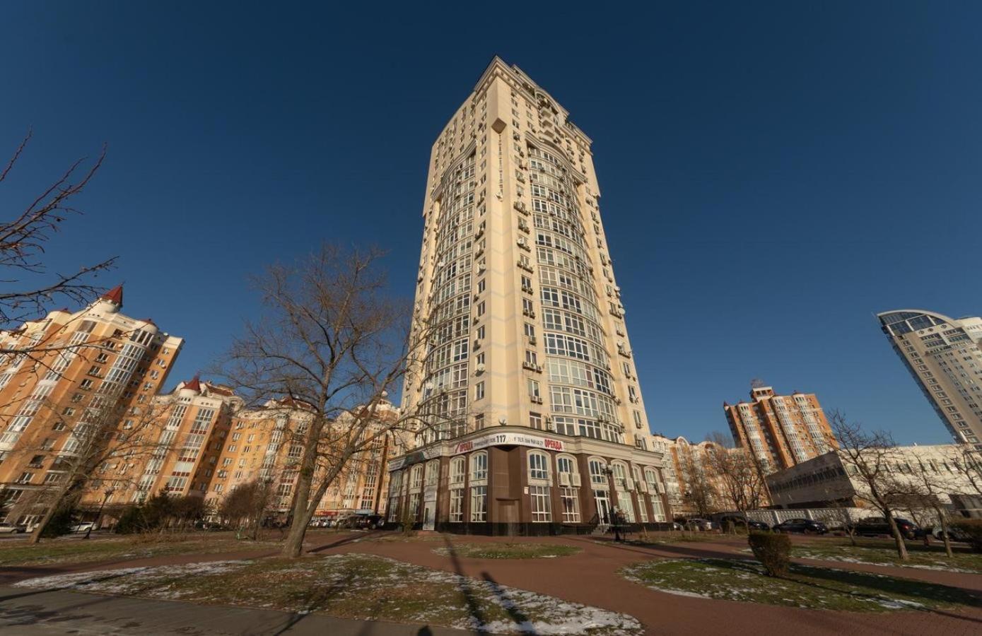 Apartment Obolon Natalka Park Kiev Esterno foto